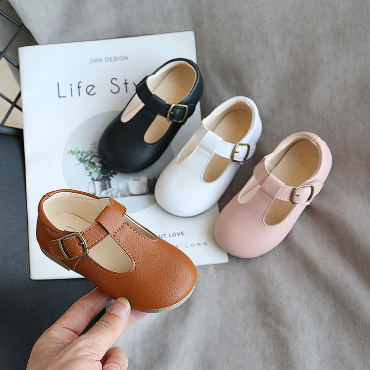 Children Pea Single Shoes Versatile Baby Shoes